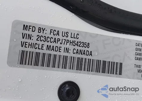 2023 Chrysler 300 300C из США, поврежденный, VIN 2C3CCAPJ7PH542358